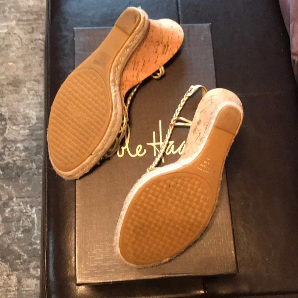 EUC Cole Haan wedge sandals. Size 8.5